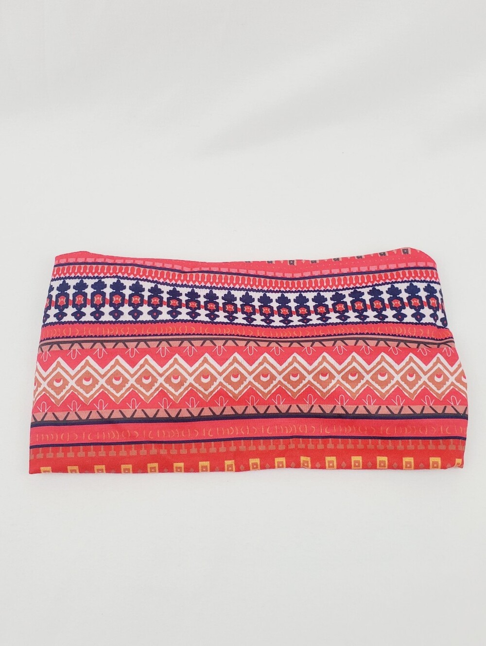 Bohemian Style Wide Cross Knotted Sports Yoga Sweatband Headband - Picture 3 of 6